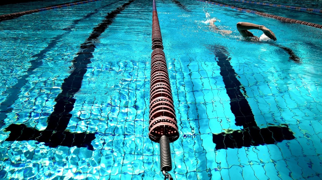 Whether it's swimming laps, or something else, find a workout routine that you can stick to!
